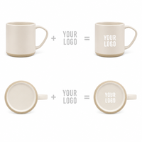 Mug à café en céramique avec logo personnalisé, finition mate, tasse cylindrique, vaisselle OEM pour boutique, café, vente au détail