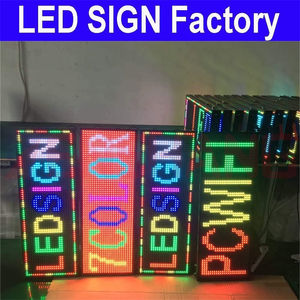 Impermeabile a buon mercato prezzo piccolo esterno <span class=keywords><strong>Led</strong></span> segnaletica di bordo fuori porta porta porta digitale a <span class=keywords><strong>Led</strong></span> segno per ufficio ristorante di benvenuto nome del negozio - Product Image 3