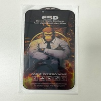 Pelindung Layar Kaca Tempered Anti-Spy Privasi Berkualitas Tinggi BA-KING untuk iPhone Duo 15 17 18 Pro Max Samsung S26 10 PCS Per Kotak