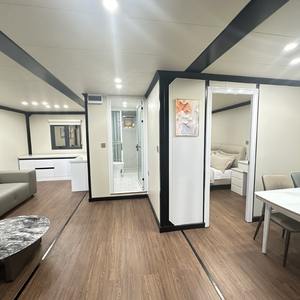 บ้านคอนเทนเนอร์สำเร็จรูปขนาด 20 ฟุต 30 ฟุต 40 ฟุต แบบขยายได้ บ้านคอนเทนเนอร์สำเร็จรูปทันสมัยขนาด 40 ฟุต 4 ห้องนอน ดีไซน์ต่างๆ - Product Image 6