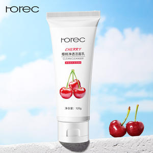 OEM ROREC Priavte Label Korea Perawatan Jerawat Aloe Vera Cherry Lemon Pembersih Pelembab Wajah Cuci Perawatan Kulit Pembersih Wajah - Product Image 4