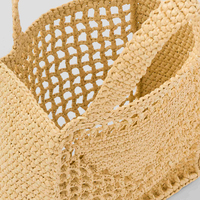 2023 nouvelle marque de luxe paille dames sac à main rotin tissé à la main sac plage évidé personnalisé Lafite paille sac à main