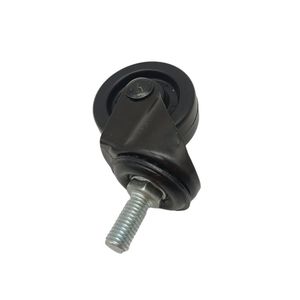 40x16 Mét Đen PP chủ đề thân xoay Caster bánh xe <span class=keywords><strong>1</strong></span>.5 inch Caster bánh xe cho công nghiệp Caster bánh xe - Product Image 2