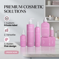 Lot de Bouteilles Vides Personnalisables pour Soins de la Peau, Bouteilles Carrées en Plastique pour Après-shampooing et Shampooing, Flacon Cosmétique pour Nettoyant Visage et Corps avec Pompe Distributrice