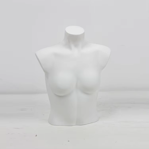 고품질 여성 상반신 마네킹 헤드리스 버스트, 좋은 품질의 유리섬유와 실리콘으로 제작, 판매 중 - Product Image 3