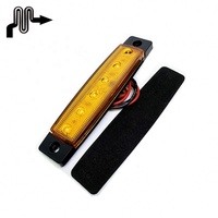 Feux de signalisation automatiques à LED 12-24V, feux de position latéraux de camion de remorque