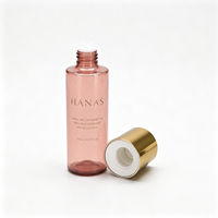 Bouteille de toner PET personnalisée de 150 ml en gros, vide, pour cosmétiques et sérums, avec bouchon à vis, réducteur de débit, recyclable PCR