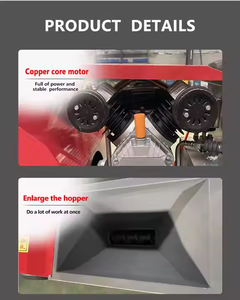 متعددة الوظائف الكهربائية والديزل صغيرة مضخة الجص المكونات الأساسية محرك محرك كفاءة عالية الاسمنت - Product Image 5