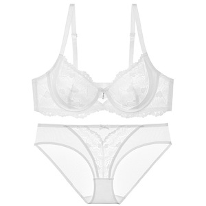 Vente flash - Ensemble de lingerie respirante à bretelles réglables ultra-fines, soutien-gorge sexy push-up pour femmes et sous-vêtements - Product Image 5