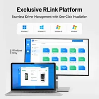 Programador Pass-Thru TOPDON RLink J2534 2026, Herramienta de Reprogramación y Diagnóstico OEM, VCI J2534 Mejorado