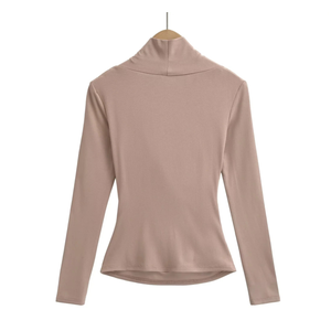 Runwaylover 3717 gaya Korea 2025 wanita seksi kaus V-Neck - Product Image 6