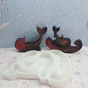 Handmade <b>Resin</b> Casting <b>Molds</b> for DIY Decorative Ornaments Ins Style <b>Silicone</b> Desktop Tools Santa <b>Mold</b> - Product Image 1