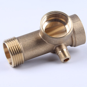 ข้อต่อท่อทองแดงขนาด 1 นิ้ว รูปตัว T สำหรับงานประปา - Product Image 4