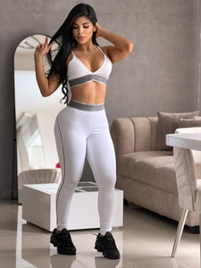 Sexy Breathable Solid Women's Pajamas Set Fitness &amp; Yoga Wear <strong>Sports</strong> Women's Sets Yoga Set Yoga Set Activewear Aloes Yoga - Product Image 5