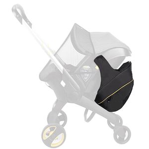 Sac de rangement à clipser pour <span class=keywords><strong>poussette</strong></span> et siège auto, capacité moyenne, résistant à l'eau, sac à couches avec fermeture éclair antidérapante, sac toutes saisons - Product Image 2
