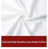 Parure de Lit Personnalisée Luxe Hôtelier en Coton, Ensemble 3, 4, 6 ou 7 Pièces Comprenant Drap, Taie d'Oreiller et Housse de Couette, pour Lit Queen Size et King Size