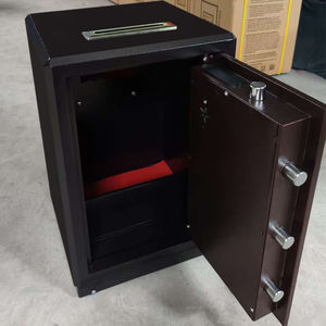 Antirrobo Seguridad digital Huella digital Seguro Incombustible Acero Metal Urna <span class=keywords><strong>Ahorro</strong></span> Banco <span class=keywords><strong>de</strong></span> monedas para objetos <span class=keywords><strong>de</strong></span> valor - Product Image 4