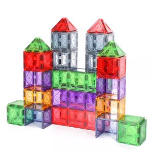 Bán buôn đa màu sắc xây dựng từ trò chơi 3D giáo dục Khối gạch từ tính cho trẻ em - Product Image 3
