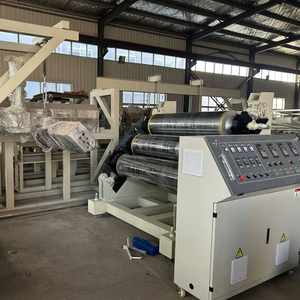 Tùy chỉnh amco đơn-vít PLC Kiểm soát năng suất cao máy đùn nhựa (0.1-10mm Độ dày) Dây chuyền sản xuất - Product Image 1