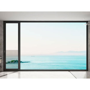 Fenêtres fixes insonorisées en aluminium avec double vitrage et design moderne pour appartements et hôtels - Product Image 1