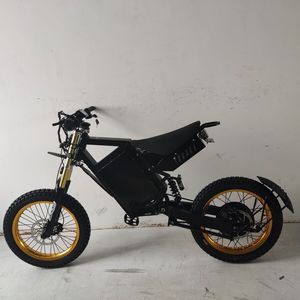 MIDU Cs20 ขายตรงจากโรงงาน 72V 5000W สำหรับรถมอเตอร์ไซค์วิบาก Bomber Pitbike ระยะไกล ระบบกันสะเทือนเต็มรูปแบบ จักรยานไฟฟ้าแบบมีโครงอะลูมิเนียม ล้อใหญ่ - Product Image 4
