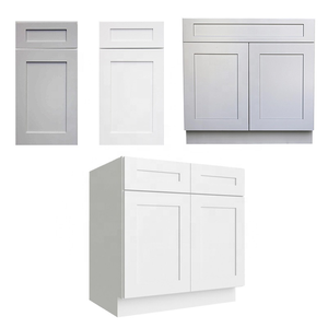 RTA Shaker in legno mobile <span class=keywords><strong>da</strong></span> <span class=keywords><strong>cucina</strong></span> legno compensato truciolare MDF <span class=keywords><strong>cucina</strong></span> armadio isola armadio di stoccaggio appartamento <span class=keywords><strong>cucina</strong></span> - Product Image 3