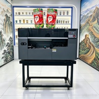 Impresora UV de alta resolución para cilindros de 360 grados, para botellas de vino, cerveza, perfume, botellas 3D de China, impresión de botellas Suntec, impresora de botellas para tiendas de regalos.