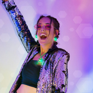 Collares de Bola de Discoteca LED DAMAI, Decoraciones para Fiestas, Recuerdos Luminosos para Fiestas, Collares LED que Brillan en la Oscuridad para Niños y Adultos, Cumpleaños - Product Image 5