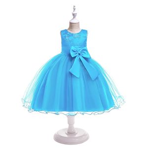 Vestido Rojo para Niñas, Diseño Coreano 2020, Talla 3T, para Cumpleaños, Bodas, con Bordado de Flores, para Fiestas - Product Image 5