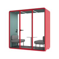 Portable intimité silence cabine téléphonique pod de travail acoustique cabine insonorisée téléphone mobile cabine insonorisée salle de réunion bureau pod