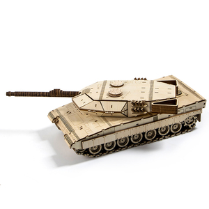 Puzzle 3D en <span class=keywords><strong>bois</strong></span> personnalisé, kit de modèle de char en <span class=keywords><strong>bois</strong></span> <span class=keywords><strong>à</strong></span> <span class=keywords><strong>construire</strong></span> soi-même, kit de puzzle 3D en <span class=keywords><strong>bois</strong></span> pour adultes et adolescents de 14 ans et plus - Product Image 6