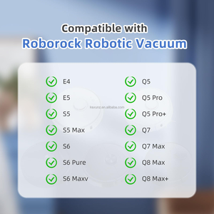 Tampons de serpillière en microfibre pour <span class=keywords><strong>Roborock</strong></span> Q7 Max, Q8 Max, Q5 Pro, S5 Max, E4, E5, S5, <span class=keywords><strong>S6</strong></span>, <span class=keywords><strong>S6</strong></span> Pure, <span class=keywords><strong>S6</strong></span> <span class=keywords><strong>MaxV</strong></span>, Q5, Q5 Pro+, Q7 et Q8 Max+ - Product Image 2