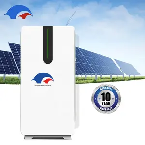 Yuyuang 10kwh 5kwh wallmounting on off grid solar power system lifepo4 280ah 32v 100ah lifepo4 lithium battery