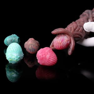 YOCY Big Knot Alien Ovipositor <b>Dildo</b> Silicone Anal Vaginal Pleasure Sex Toy for Women Lay Eggs Adult Games Massager Masturbator - Product Image 4