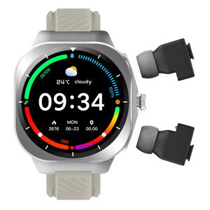 Nouvelle <span class=keywords><strong>Montre</strong></span> Connectée 2-en-1 Tendance 2026 avec Écouteurs sans Fil Intégrés – Suivi Santé, Fitness et Sport – Montres Intelligentes TWS avec Écouteurs - Product Image 2