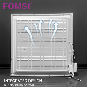 FOMSI LED 48W 96W 슬림 그리드 램프 <span class=keywords><strong>600</strong></span>*<span class=keywords><strong>600</strong></span> 사각 매입형 천장 조명 165V-265V Led 평면 패널 조명 그릴 - Product Image 5