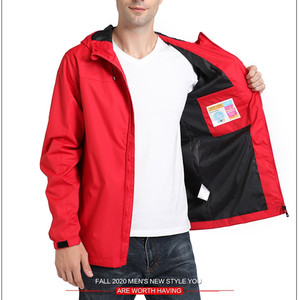 High Quality Custom Outdoor <strong>Men</strong> Hiking Fishing Softshell Waterproof Windbreaker Jacket for <strong>Men</strong> - Product Image 5