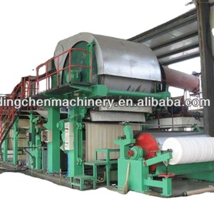 Hot Bán Chất Lượng Cao Bột Giấy Và Chất Thải Giấy Tái Chế Bagasse Jumbo Cuộn Nhà Vệ Sinh Mô Giấy Cuộn Làm Máy Nhà Máy Giá - Product Image 2