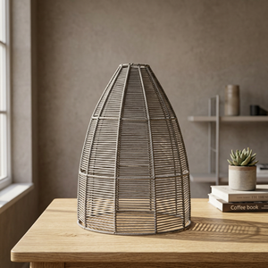 Hot Selling Cone Plastic Lamp Shade Brushed Nickel Minimalist Eco-Friendly Indoor Decor <b>Light</b> Accessory with Easy Installation - Product Image 6