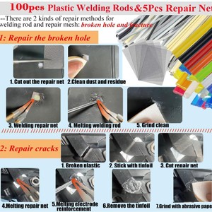 Pistola <span class=keywords><strong>per</strong></span> Saldatura <span class=keywords><strong>Plastica</strong></span>, Kit di Strumenti <span class=keywords><strong>per</strong></span> Riparazione Auto e Diagnostica - Product Image 3