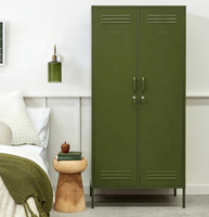 Armoire Métallique Moderne avec Plusieurs Compartiments, Casier en Acier pour Employés, Vente Directe d'Usine