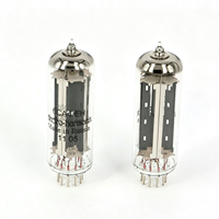 Tube à vide redresseur à onde complète EH 6CA4, équivalent EZ81 U709 CV5072, valve miniature 9 broches pour réparation d'amplificateurs à tubes vintage