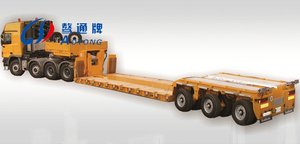 Tải nặng 200 tấn thủy lực Modular Trailer bán xe tải Trailer thiết bị tàu sân bay thấp loader Trailer bán - Product Image 4