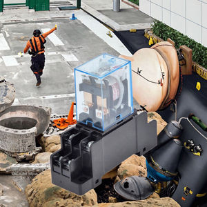 Relais miniature JQX-13F LY2NJ 8 broches 10A, petit relais intermédiaire avec protection scellée, AC220V LY2 DC24V 24V Tension nominale - Product Image 2