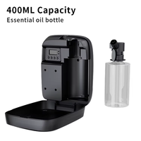 Diffuseur d'arômes mural en plastique, diffuseur électrique mural sans eau, contrôlé par application, alimenté par USB, 400 ml, pour usage domestique