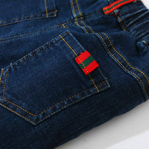 Jeans para Niño Pequeño con Forro de Terciopelo para Mantener el Calor, Otoño Invierno - Product Image 6
