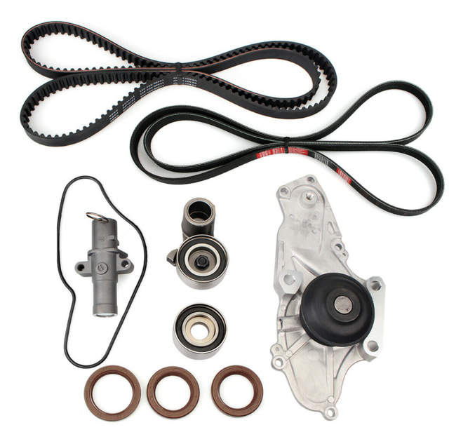 Timing Belt Water Pump Kit for Honda Odyssey Pilot Ridgeline Accord 3.0 3.5L 14550-RCA-A01 14550RCAA01