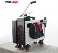 Système de nettoyage au laser 500W portable pour l'élimination de la rouille, le décapage de la peinture, le nettoyage du bois, la restauration industrielle des pièces automobiles