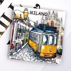 Aimant pour réfrigérateur en résine italienne Witt <span class=keywords><strong>Venise</strong></span> Milano City Buildings Souvenirs touristiques imprimés en 3D cadeaux de décoration intérieure - Product Image 3