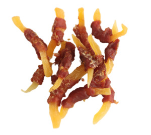 Hochprotein-Hundesnacks Natürliche Ente mit Süßkartoffel Umhüllt Hochwertige Vollwertkost Natürlich Leckeres Ententrockenfutter für Hunde - Product Image 5